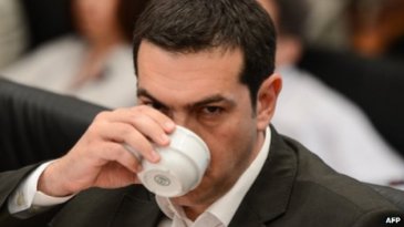 The leader of Opposition to EU/IMF bailout party Alexis Tsipras , 2% plus ahead of the governing party in Greece. His party , he says represents not only the leftists but also the conservatives but damaged anbd dissapointed