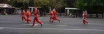 After the riots come the Santas in the city of Athens