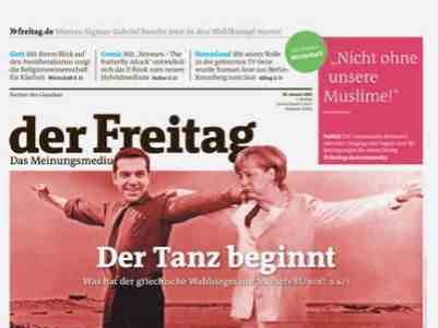 The dance starts , says weekly Freitag first week of gr.elections