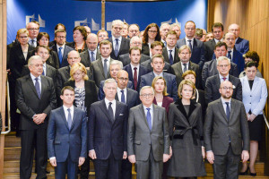Minute of silence to commemorate the victims of the terrorist attacks in Brussels